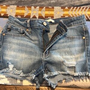Kancan Denim Blue Women's Shorts size medium